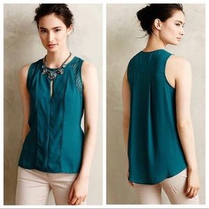 MAEVE Turquoise/Green Blouse